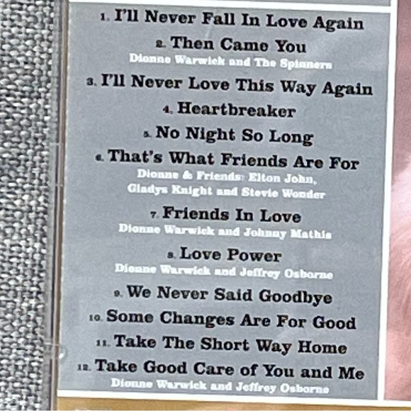 Dionne Warwick Platinum & Gold Collection Audio CD Music Album - Picture 3 of 9